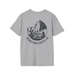 The Basecamp Tee — Yosemite-inspired camp graphic t-shirt by Rendezvous Supply.