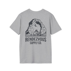 The Arches Tee — Arches National Park graphic t-shirt by Rendezvous Supply.
