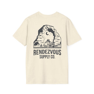 The Arches Tee — Arches National Park graphic t-shirt by Rendezvous Supply.