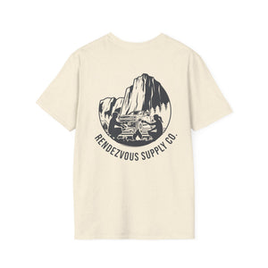 The Basecamp Tee — Yosemite-inspired camp graphic t-shirt by Rendezvous Supply.