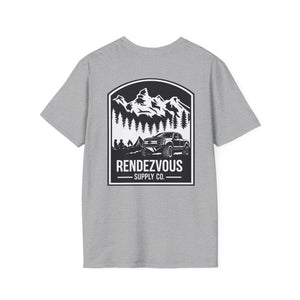 The Teton Tee — Grand Teton outdoor graphic t-shirt by Rendezvous Supply.
