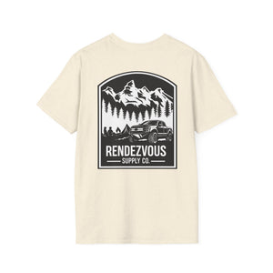 The Teton Tee — Grand Teton outdoor graphic t-shirt by Rendezvous Supply.