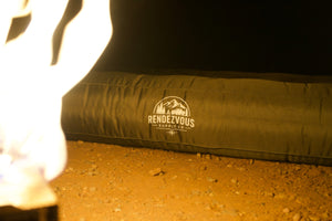Basecamp Mattress camping setup in the Colorado high country