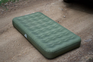 Basecamp Mattress detail at a Leadville, Colorado campsite