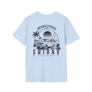 El Classico Tee - Light Blue, back